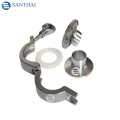 3A/SMS/DN Food Grade Stainless steel Dairy Silicon Gasket Tri Clamp Complete Ferrule Set